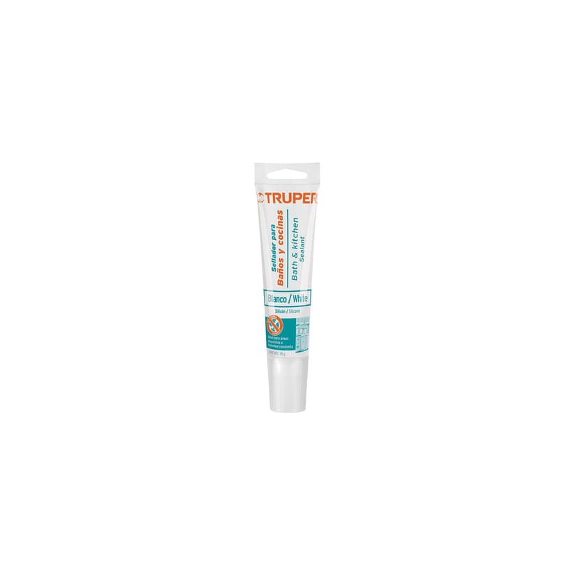 SELLADOR BLANCO PARA BAÑO Y COCINA, 85 GR — Truper