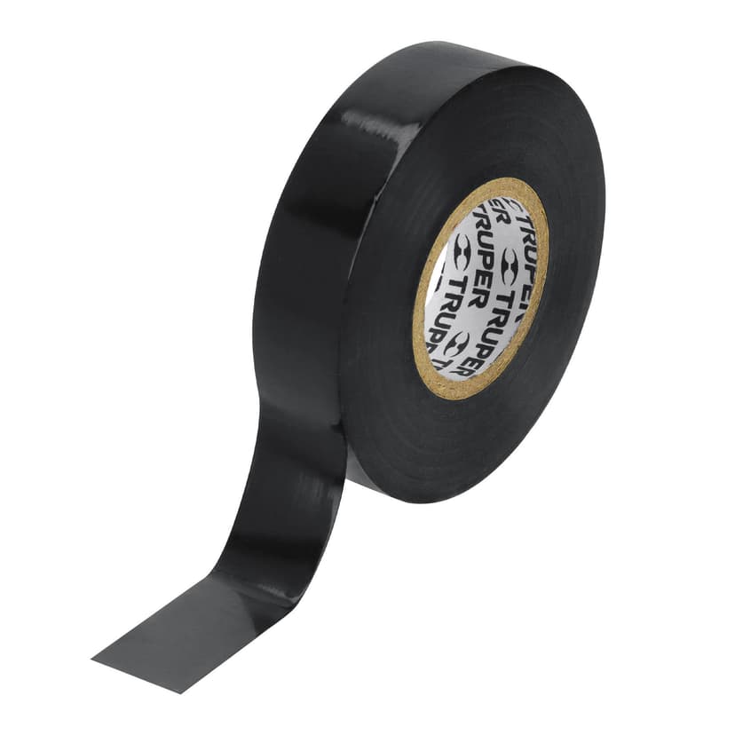 CINTA D/AISLAR NEGRA 19MM X 18 M ENCOGIB — Truper