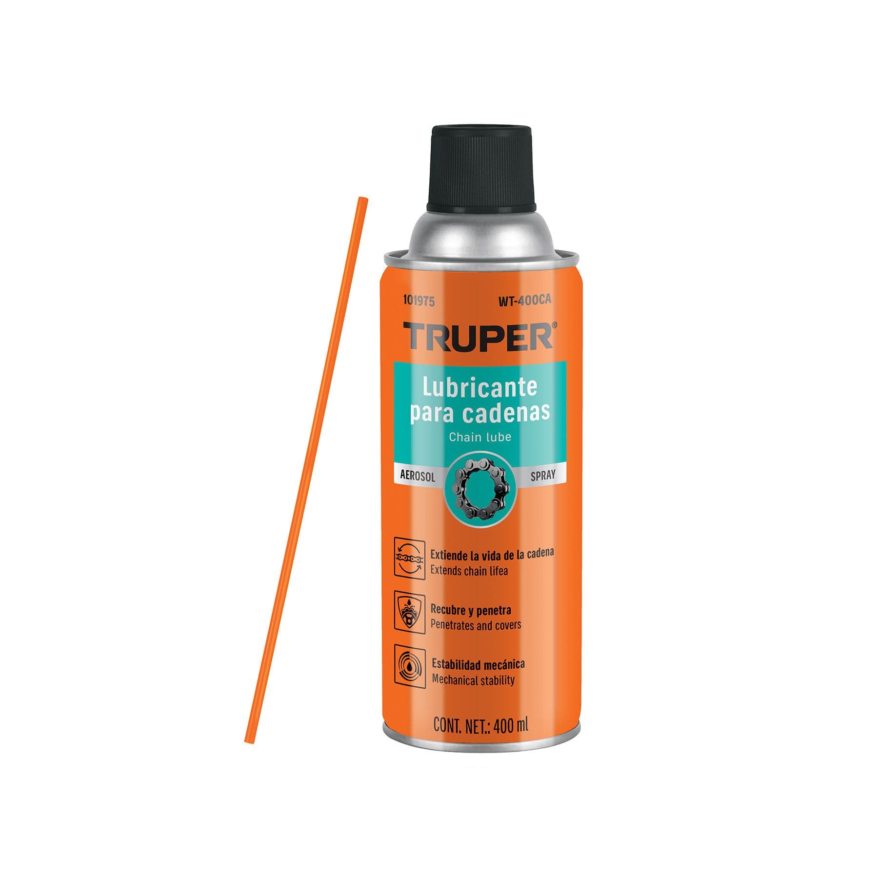 Lubricante de cadenas en aerosol 400 ml — Truper