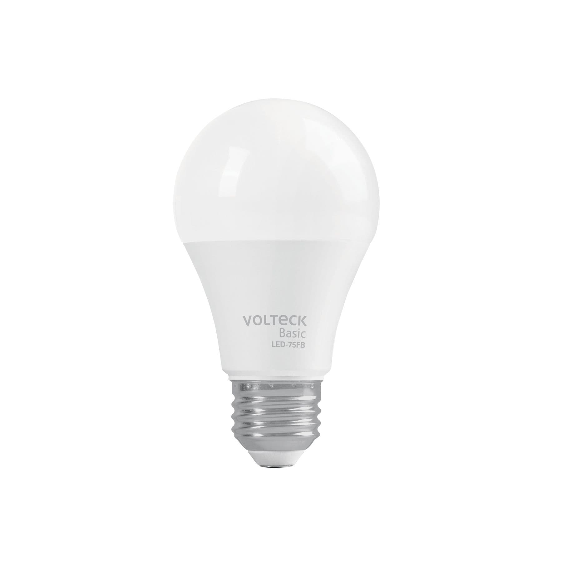 FOCO LED, A19, 10 W, LUZ DE DÍA, VOLTECK BASIC — Volteck