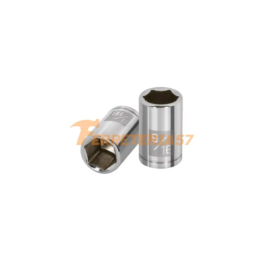 Dado de 9/16', 6 puntas, cuadro 1/4', Truper - 100916 - D-1418
