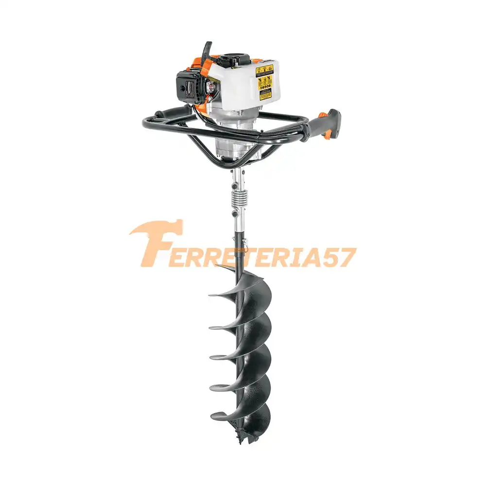 Ahoyadora / motoperforadora a gasolina 52cc, Truper - 103204 - AHO-52