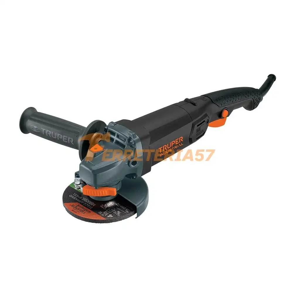 Esmeriladora angular 4-1/2', 950W, TRUPER INDUSTRIAL - 12872 - ESMA-4590N