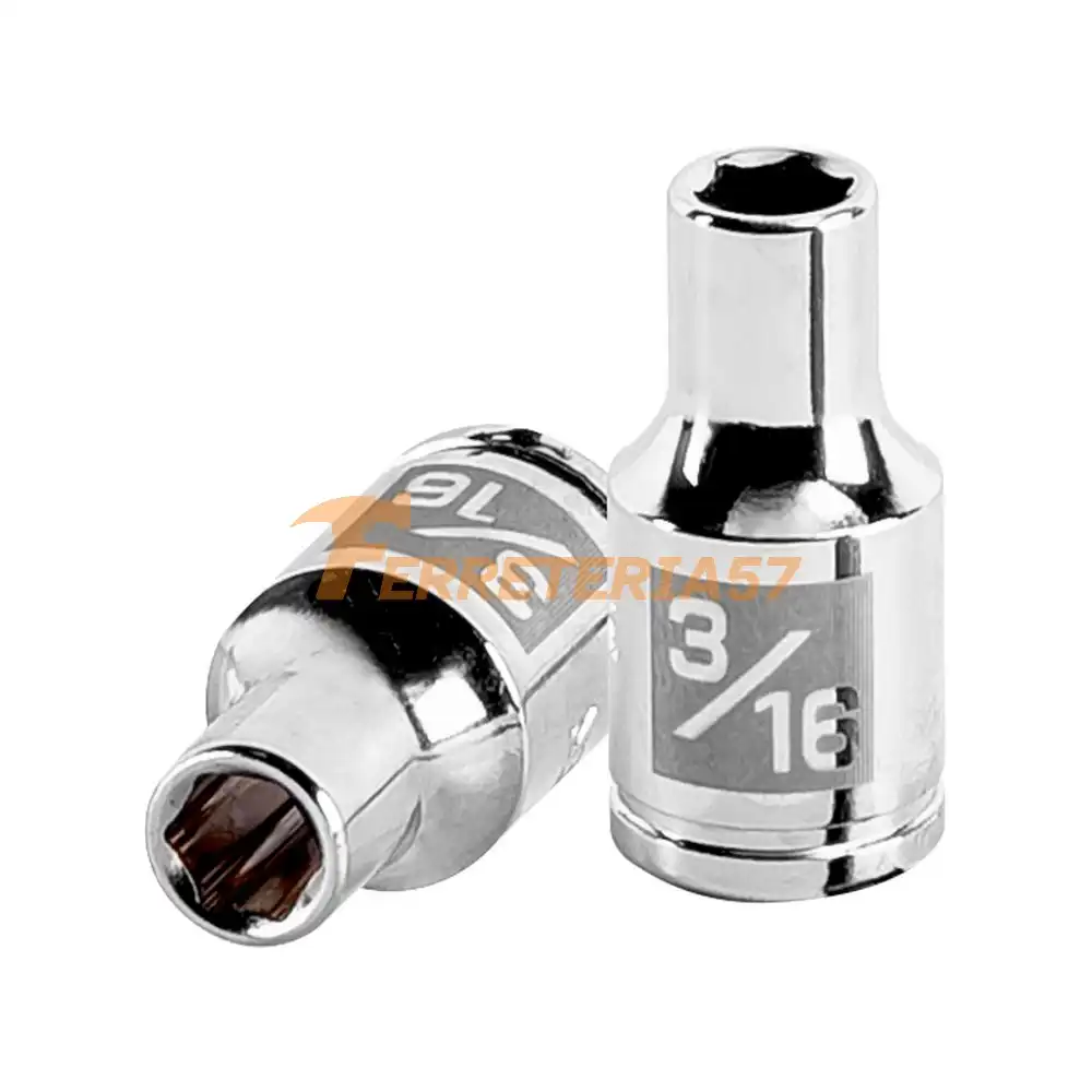 Dado de 3/16', 6 puntas, cuadro 1/4', Truper - 13154 - D-1406