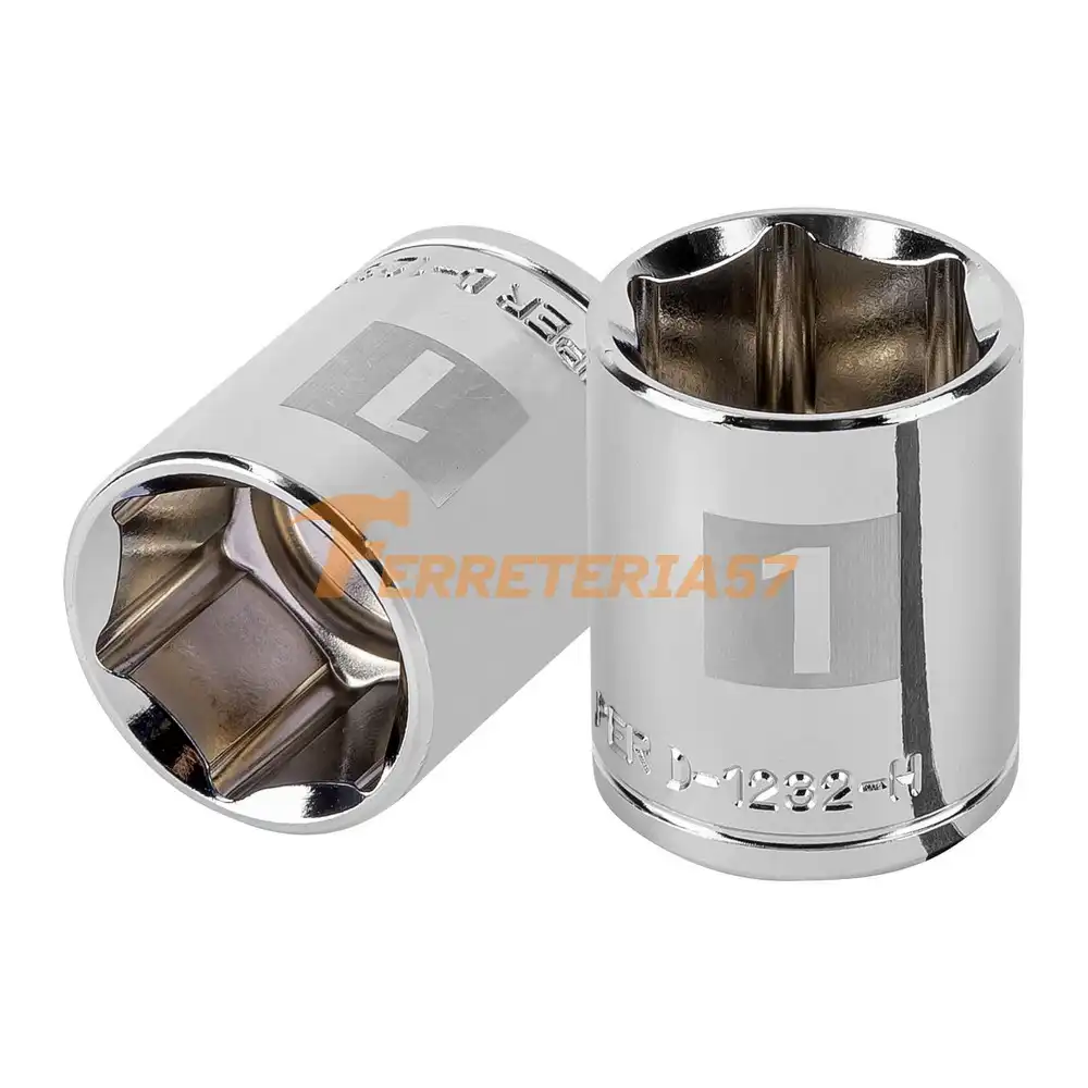 Dado de 1', 6 puntas, cuadro 1/2', Truper - 13240 - D-1232-H