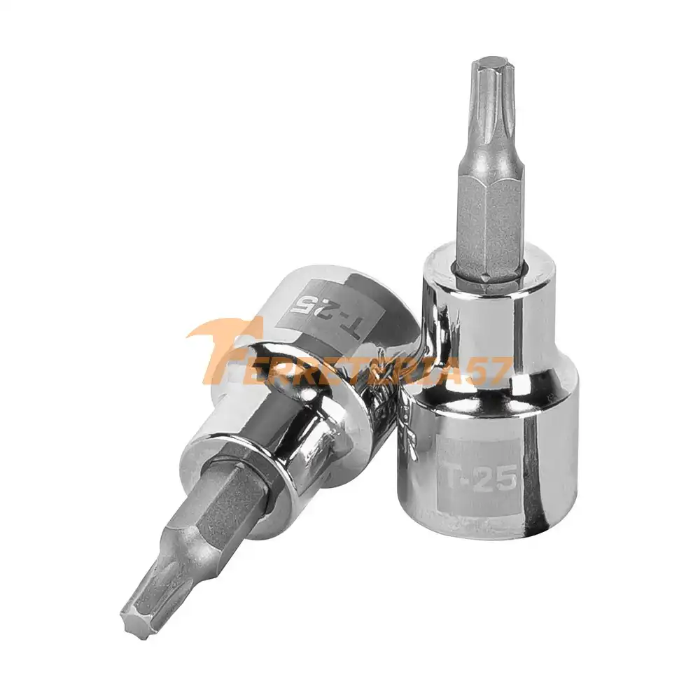 Dado punta torx T-25, cuadro 3/8', Truper - 13571 - D-523925-W