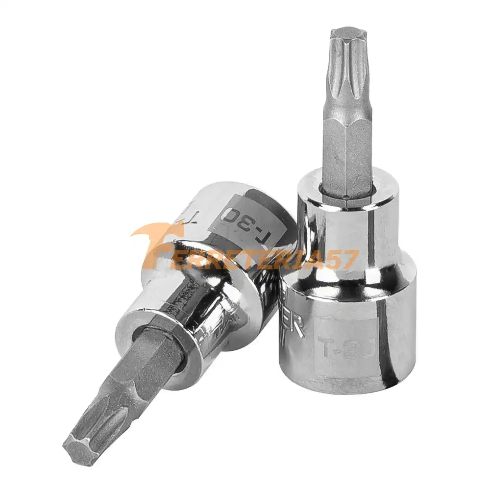 Dado punta torx T-30, cuadro 3/8', Truper - 13573 - D-523930-W