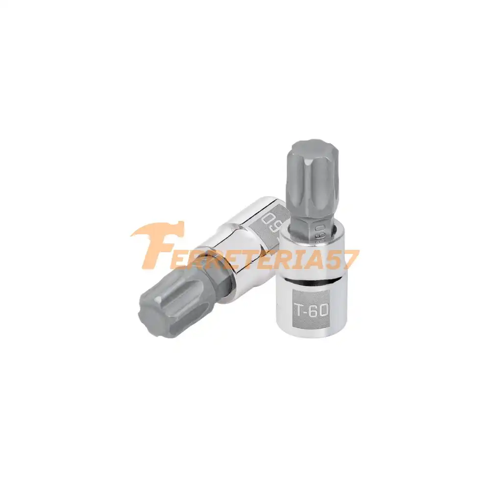 Dado punta torx T-60, cuadro 3/8', Truper - 13578 - D-523960-W