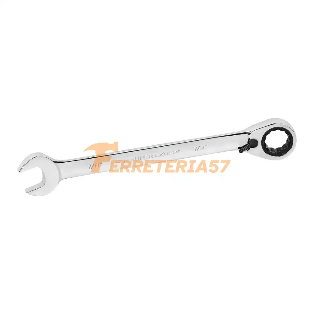 Llave combinada matraca reversible 7/8'x288 mm largo, Expert - 13600 - LL-2028XR