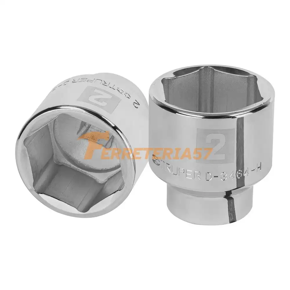 Dado de 2', 6 puntas, cuadro 3/4', Truper - 13840 - D-3464-H