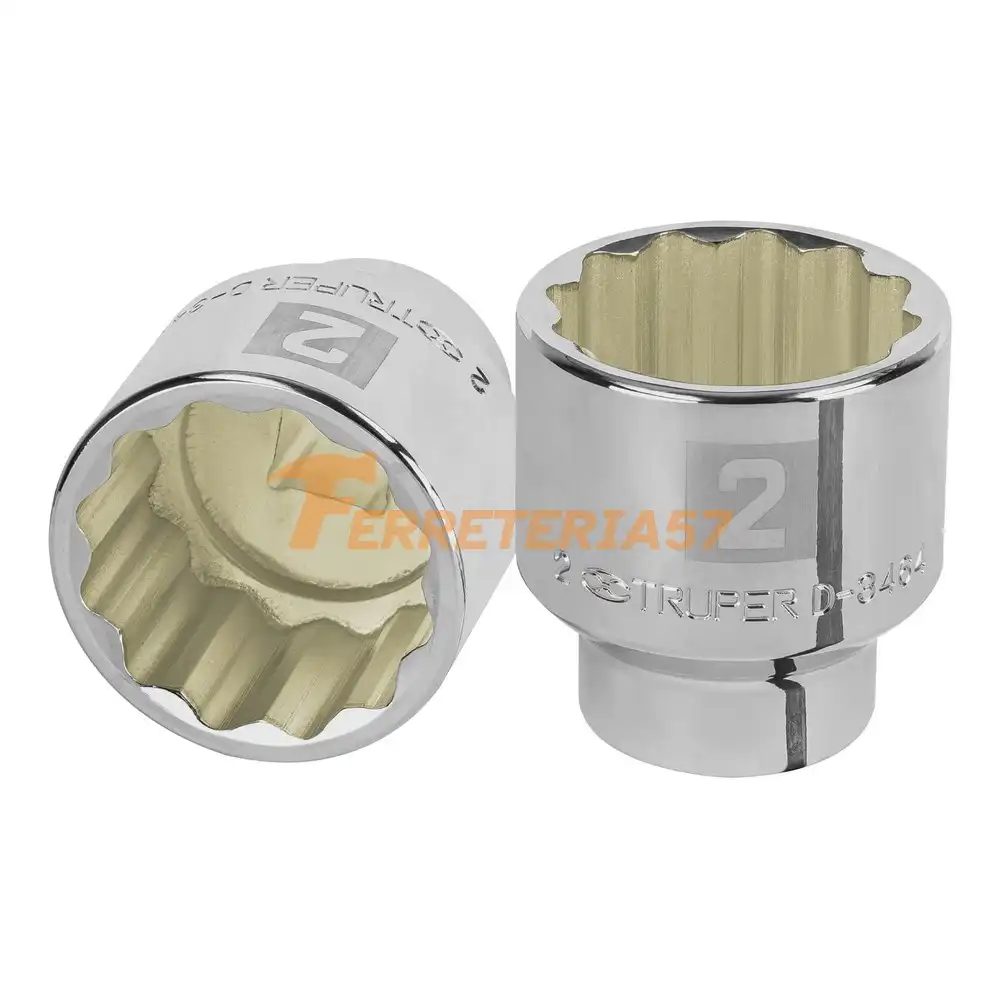Dado de 2', 12 puntas, cuadro 3/4', Truper - 13869 - D-3464