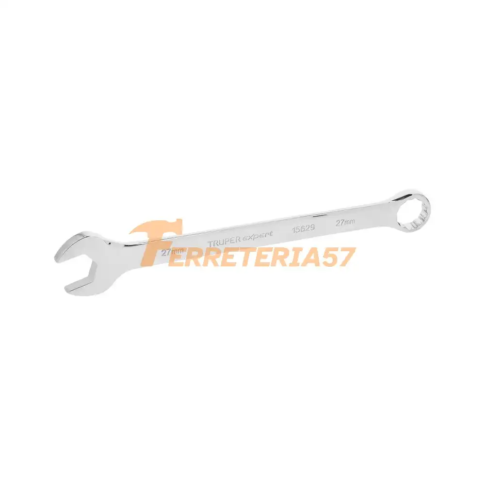 Llave combinada extralarga 27 mm x 385 mm de largo, Expert - 15629 - LL-2027M
